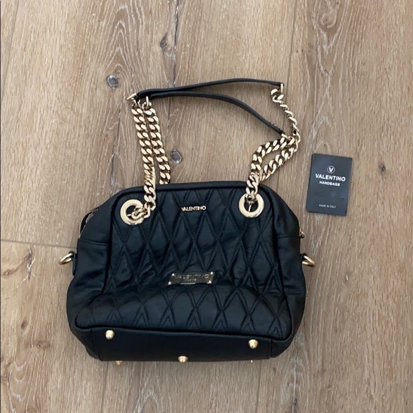 Valentino Handbags - Valentino Quilted Palermo Leather Shoulder Bag